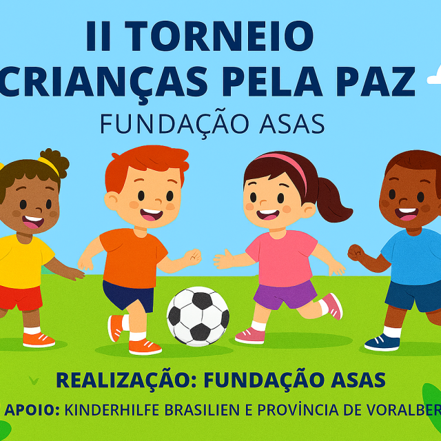 Fundação Asas realiza II Torneio Crianças pela Paz. Confira!